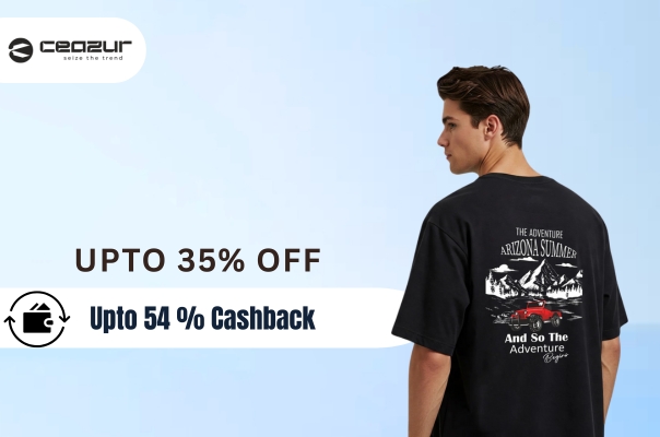 Arizona Summer Men's Oversized T-Shirt at ₹949 | Paisa Trail