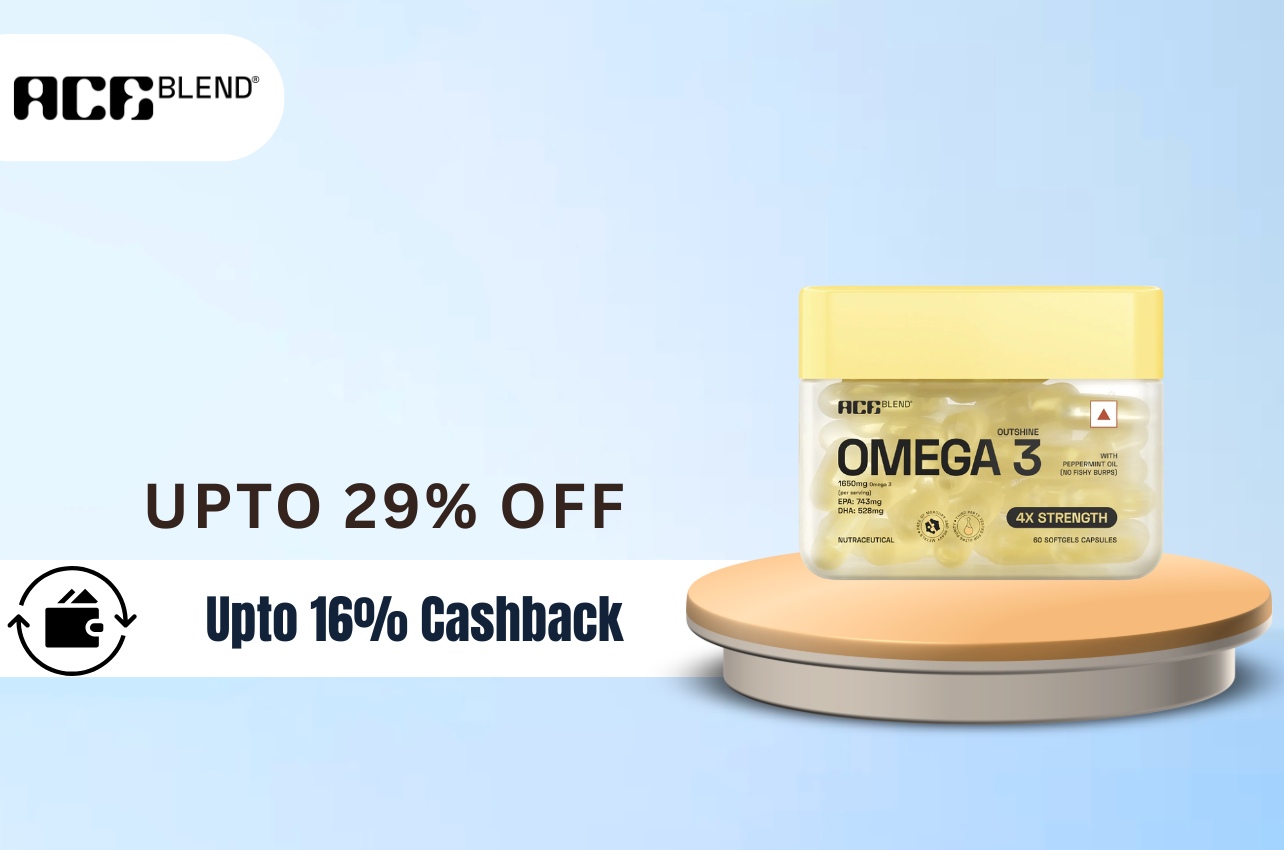 Outshine Omega 3 – 29% Off | 4X Strength & No Fishy Burps