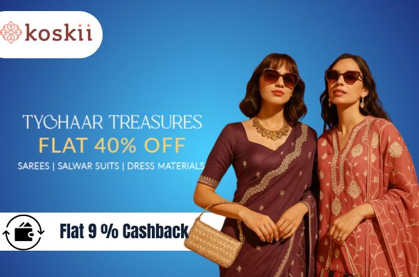 Koskii :  FLAT 40% OFF