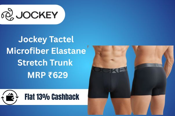 Jockey Tactel Microfiber Elastane Stretch Trunk