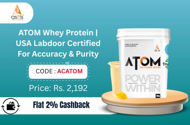 ATOM Whey Protein – Labdoor USA Certified