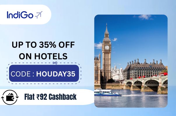 Indigo : Up to 35% OFF on hotels