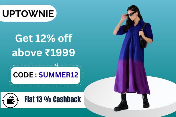 uptownie : Get 12% off above ₹1999