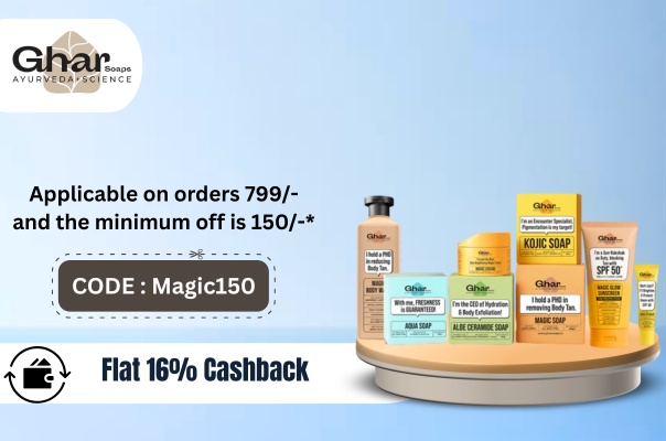 Magic150 – Get ₹150 Off on Orders Above ₹799